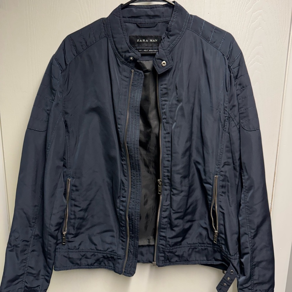 Zara Men's Navy Jacket